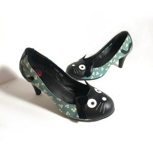 Blue T.U.K Kitty High Heels